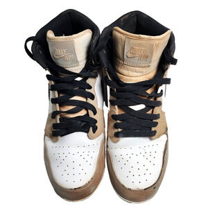 Nike Air Jordan 1 Retro MCS Smoke Baseball Cleats Mens 8